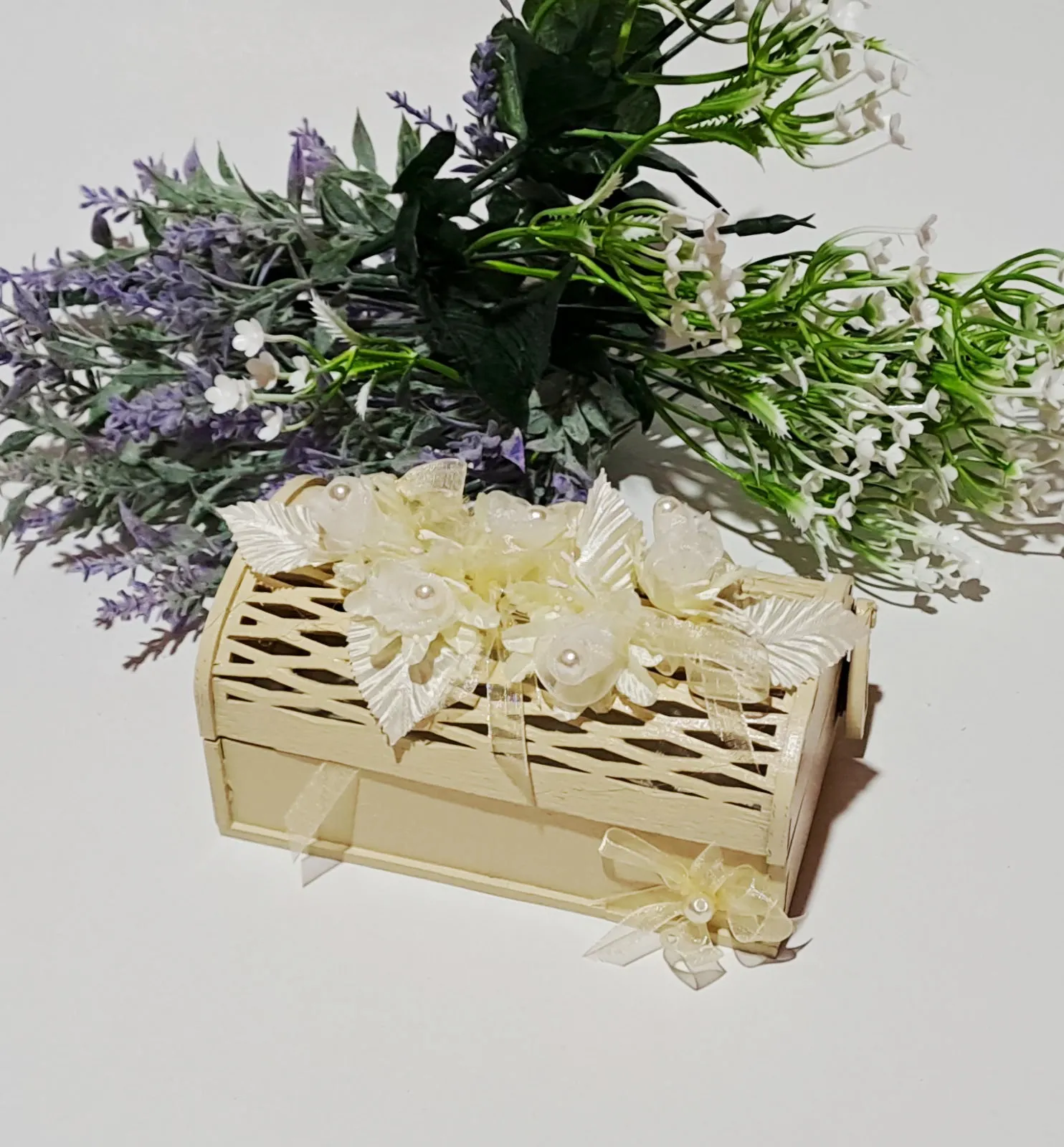 Дървена кутийка за халки, модел K047 Дървена кутийка за халки, модел K047