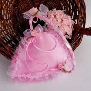 Кошничка за халки в розово, модел KX028 Кошничка за халки в розово, модел KX028