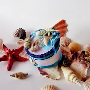Кутийка за халки с морски мотиви, модел K020 Кутийка за халки с морски мотиви, модел K020