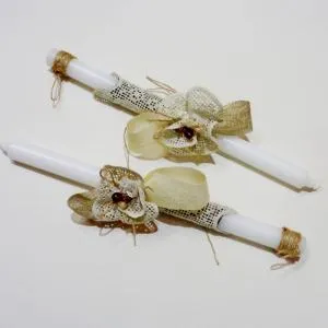 Ритуални, сватбени свещи, модел RS035 Ритуални, сватбени свещи, модел RS035