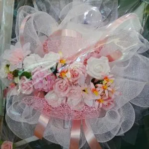 Украса за сватбен автомобил, модел CD010